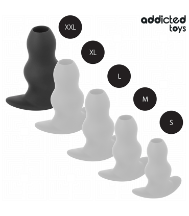 ADDICTED TOYS PLUG ANAL HUECO SILICONA TALLA XXL 152 CM