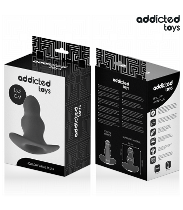 ADDICTED TOYS PLUG ANAL HUECO SILICONA TALLA XXL 152 CM