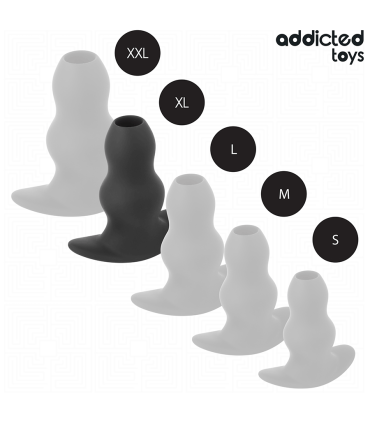 ADDICTED TOYS PLUG ANAL HUECO SILICONA TALLA XL 139 CM