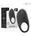 INTENSE - MERLOTTE ANILLO VIBRADOR CON ESTIMULACIÓN DE CLÍTORIS NEGRO