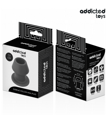 ADDICTED TOYS PLUG ANAL HUECO EXTREM SILICONA TALLA S 75 CM