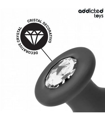 ADDICTED TOYS PLUG ANAL CON JOYA SILICONA TALLA S 88 CM