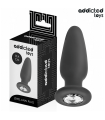 ADDICTED TOYS - PLUG ANAL CON JOYA SILICONA TALLA M 10,4 CM