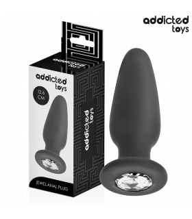 ADDICTED TOYS PLUG ANAL CON JOYA SILICONA TALLA L 126 CM