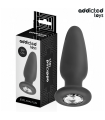 ADDICTED TOYS - PLUG ANAL CON JOYA SILICONA TALLA L 12,6 CM