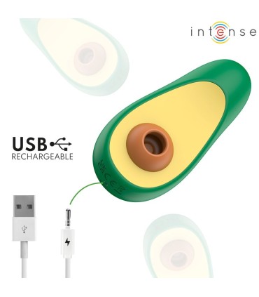 INTENSE WAKI ESTIMULADOR SUCCIONADOR DE CLITORIS AGUACATE
