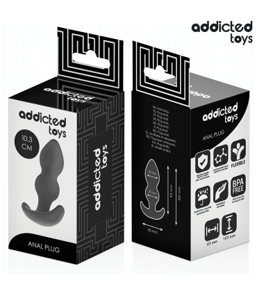 ADDICTED TOYS PLUG ANAL SILICONA TALLA S 103 CM