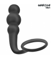ADDICTED TOYS - PLUG ANAL CON ANILLO SILICONA MODELO 1