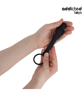 ADDICTED TOYS PLUG ANAL CON ANILLO SILICONA MODELO 1