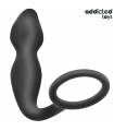 ADDICTED TOYS - PLUG ANAL CON ANILLO SILICONA MODELO 2