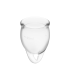 SATISFYER FEEL CONFIDENT KIT COPA MENSTRUAL TRANSPARENTE 15 20 ML
