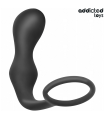 ADDICTED TOYS - PLUG ANAL CON ANILLO SILICONA MODELO 3