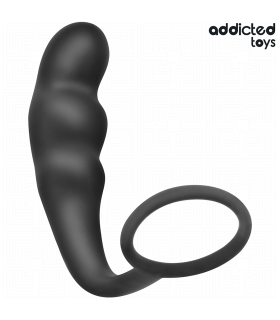 ADDICTED TOYS PLUG ANAL CON ANILLO SILICONA MODELO 4
