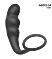 ADDICTED TOYS - PLUG ANAL CON ANILLO SILICONA MODELO 4