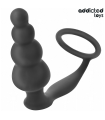 ADDICTED TOYS - PLUG ANAL CON ANILLO SILICONA MODELO 5