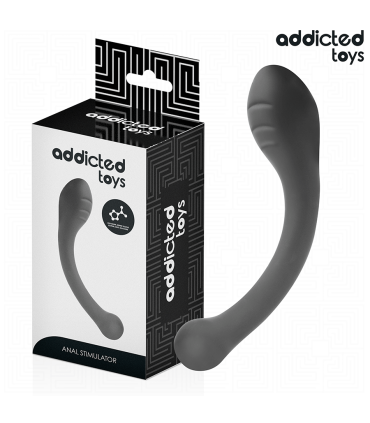 ADDICTED TOYS ESTIMULADOR ANAL DOBLE SILICONA 18 CM