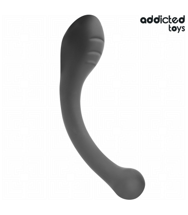 ADDICTED TOYS ESTIMULADOR ANAL DOBLE SILICONA 18 CM