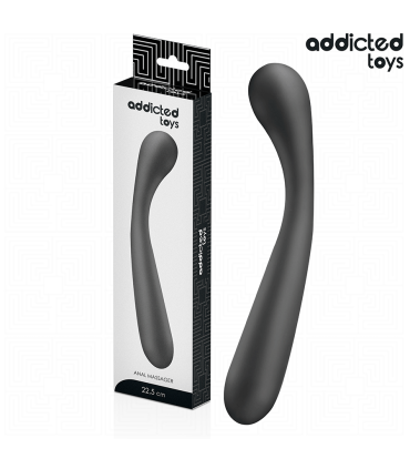 ADDICTED TOYS MASAJEADOR ANAL DOBLE SILICONA 225 CM