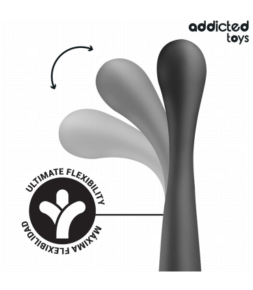 ADDICTED TOYS MASAJEADOR ANAL DOBLE SILICONA 225 CM