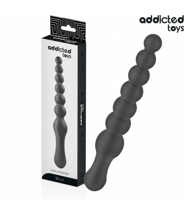 ADDICTED TOYS MASAJEADOR ANAL DOBLE SILICONA 24 CM