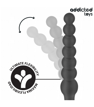 ADDICTED TOYS MASAJEADOR ANAL DOBLE SILICONA 24 CM
