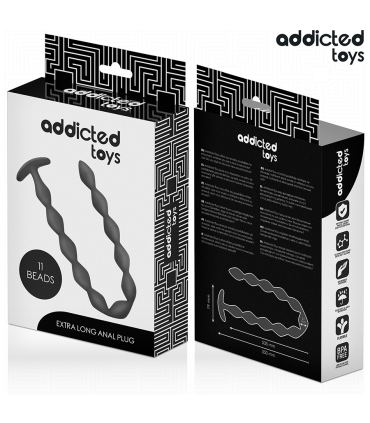 ADDICTED TOYS ROSARIO ANAL 27 CM EXTRA LARGO SILICONA