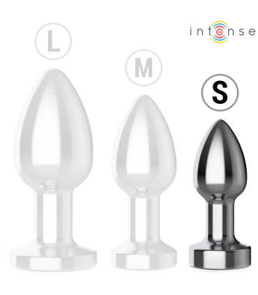 INTENSE PLUG ANAL 10 VIBRACIONES METAL CON CONTROL REMOTO S