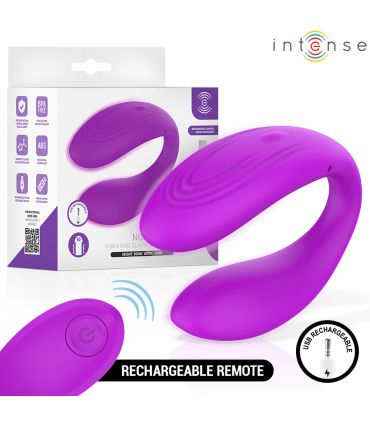 INTENSE NORA VIBRATING CLAMP STIMULATOR PURPLE