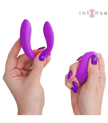 INTENSE NORA VIBRATING CLAMP STIMULATOR PURPLE