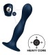 SATISFYER DOUBLE BALL R DILDO SILICONA AZUL