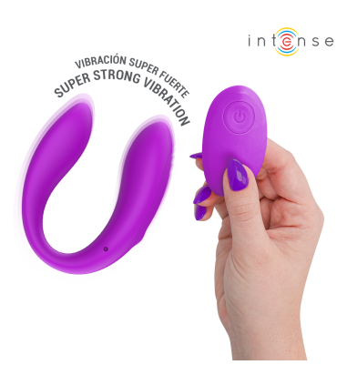 INTENSE NORA VIBRATING CLAMP STIMULATOR PURPLE