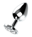 OHMAMA - PLUG ANAL CON CRISTAL ROSA L