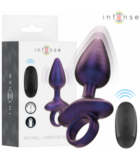 INTENSE MICHAEL PLUG ANAL VIBRADOR MODELO 2 CONTROL REMOTO