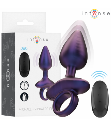 INTENSE MICHAEL PLUG ANAL VIBRADOR MODELO 2 CONTROL REMOTO