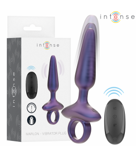 INTENSE MARLON PLUG ANAL VIBRADOR MODELO 4 CONTROL REMOTO