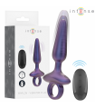 INTENSE - MARLON PLUG ANAL VIBRADOR MODELO 4 CONTROL REMOTO