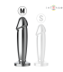 INTENSE PLUG ANAL 10 VIBRACIONES METAL EN FORMA DE DILDO CON CONTROL REMOTO M