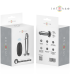 INTENSE PLUG ANAL 10 VIBRACIONES METAL EN FORMA DE DILDO CON CONTROL REMOTO M
