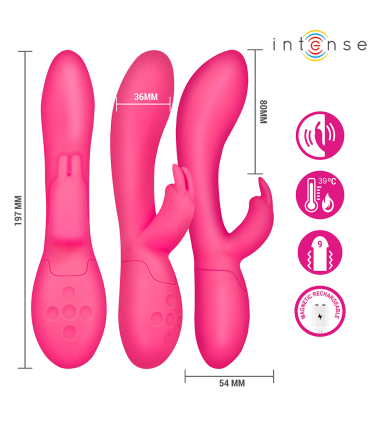 INTENSE TAMMY ESTIMULADOR RABBIT CON CALOR