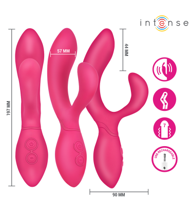 INTENSE CHARLY ESTIMULADOR VIBRADOR ARTICULABLE