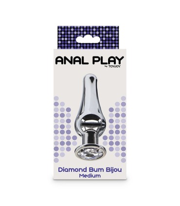 TOYJOY ANAL PLAY DIAMANTE BUM BIJOU PLUG ANAL MEDIANO