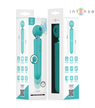 INTENSE HAMBY ESTIMULADOR MULTIFUNCION CON SUCCION Y VIBRACION