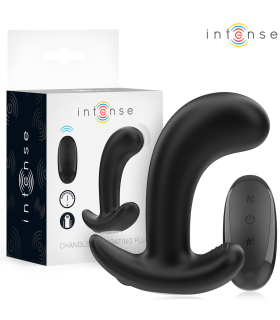 INTENSE CHANDLER PLUG ANAL 10 VIBRACIONES NEGRO CONTROL REMOTO