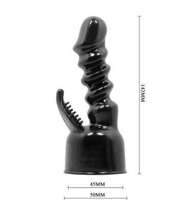 BAILE POWER HEAD CABEZAL INTERCAMBIABLE PARA ESTIMULACION INTERNA Y CLITORIS