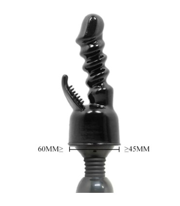 BAILE POWER HEAD CABEZAL INTERCAMBIABLE PARA ESTIMULACION INTERNA Y CLITORIS