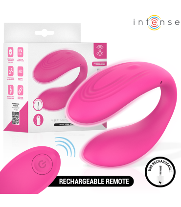 INTENSE NORA ESTIMULADOR DE PINZA CON VIBRACION ROSA