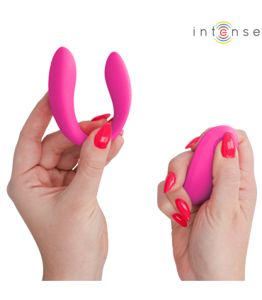 INTENSE NORA ESTIMULADOR DE PINZA CON VIBRACION ROSA