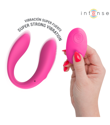 INTENSE NORA ESTIMULADOR DE PINZA CON VIBRACION ROSA