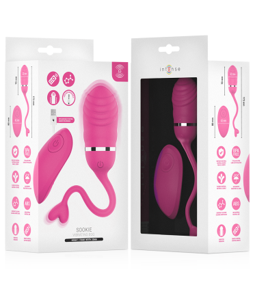 INTENSE SOOKIE HUEVO VIBRADOR CON CONTROL REMOTO ROSA