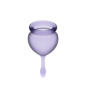 SATISFYER FEEL GOOD KIT COPA MENSTRUAL LILA 15 20 ML
